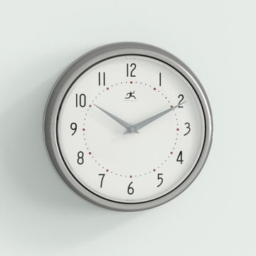 Marsaint Round Simple 7.25" Wall Clock